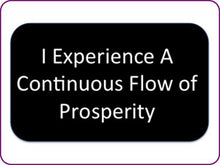 Load image into Gallery viewer, Auto Affirmations: I Experience a Continuous Flow Of Prosperity
