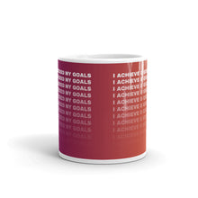Load image into Gallery viewer, Affirmation Mug: I Achieve &amp; Exceed My Goals
